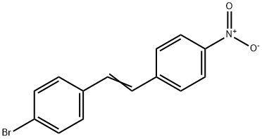 1-Bromo-4-[2-(4-nitrophenyl)ethenyl]benzene, 7560-36-3, 結構式