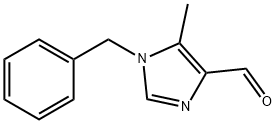 1-benzyl-5-methyl-1H-imidazole-4-carbaldehyde Structure