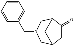 3-Azabicyclo[3.2.1]octan-6-one, 3-(phenylmethyl)-
 Struktur