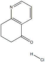7,8-Dihydro-6H-quinolin-5-one hydrochloride Struktur