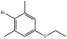 2-Bromo-5-ethoxy-1,3-dimethylbenzene Struktur