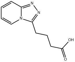 4-([1,2,4]triazolo[4,3-a]pyridin-3-yl)butanoic acid Structure