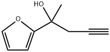 2-(2-Furanyl)-4-pentyn-2-ol Struktur