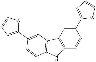 3,6-Di(2-thienyl)carbazole Struktur