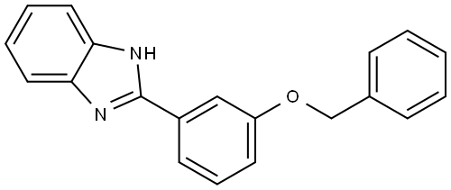 2-(3-BENZYLOXYPHENYL)BENZIMIDAZOLE Struktur