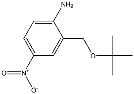 2-(tert-butoxymethyl)-4-nitroaniline Struktur