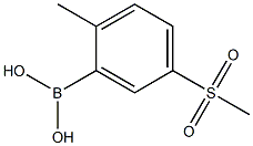 2-Methyl-5-(methylsulfonyl)phenylboronic Acid