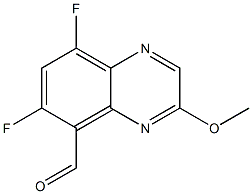 6,8-difluoro-3-methoxyquinoxaline-5-carbaldehyde