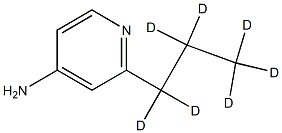 4-Amino-2-(n-propyl-d7)-pyridine Struktur