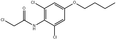 N-(4-Butoxy-2,6-dichlorophenyl)-2-chloroacetamide Structure