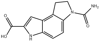 6-Carbamoyl-3,6,7,8-Tetrahydropyrrolo[3,2-E]Indole-2-Carboxylic Acid Struktur