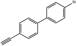 4-bromo-4'-ethynyl-1,1'-Biphenyl Struktur