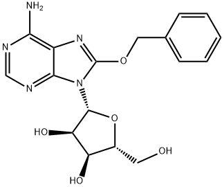 8-Benzyloxyadenosine Struktur