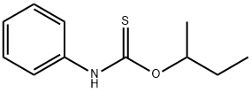 S-BUTYL N-PHENYLTHIOCARBAMATE Struktur