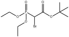 Tert-Butyl 2-Bromo-2-(Diethoxyphosphoryl)Acetate Struktur