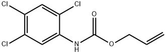 allyl (2,4,5-trichlorophenyl)carbamate Struktur