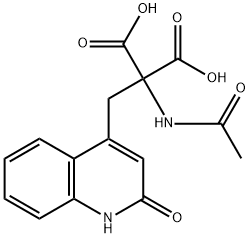 2-(乙酰氨基-2-((2-氧代-1,2-二氫喹啉-4-基)甲基)丙二酸, 1984832-92-9, 結(jié)構(gòu)式