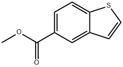 benzo[b]thiophene-5-carboxylic acid methyl ester Struktur