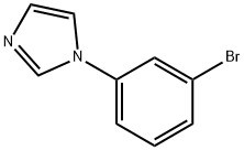 1-(3-Bromophenyl)imidazole Struktur