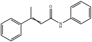 BETA-METHYL-N-PHENYLCINNAMAMIDE Struktur