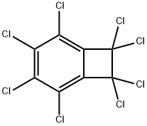 PERCHLOROBENZOCYCLOBUTENE Struktur