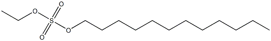 Sulfuric acid dodecyl ethyl ester Struktur