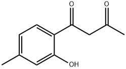 1-(2-HYDROXY-4-METHYLPHENYL)-1,3-BUTANEDIONE Struktur