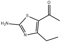 1-(2-amino-4-ethylthiazol-5-yl)ethan-1-one Struktur