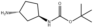 tert-butyl n-[(1r,3r)-3-aminocyclopentyl]carbamate|(1R,3R)-3-氨基環(huán)戊基氨基甲酸叔丁酯