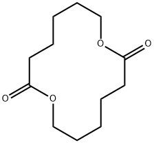 1,8-dioxacyclotetradecane-2,9-dione Struktur