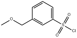 3-(methoxymethyl)benzenesulfonyl chloride Struktur