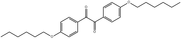 bis(hexyloxy)benzil Struktur