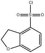 2,3-dihydrobenzofuran-4-sulfonyl chloride Structure