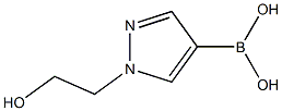 (1-(2-羥乙基)-1H-吡唑-4-基)硼酸, 1086063-70-8, 結(jié)構(gòu)式