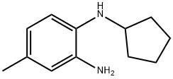 N1-cyclopentyl-4-methylbenzene-1,2-diamine Struktur