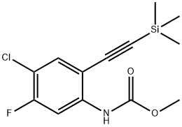 methyl (4-chloro-5-fluoro-2-((trimethylsilyl)ethynyl)phenyl)carbamate(WXG03478)