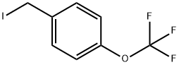 1-(Iodomethyl)-4-(trifluoromethoxy)benzene Struktur