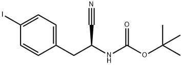 (S)-tert-butyl (1-cyano-2-(4-iodophenyl)ethyl)carbamate|(S)-(1-氰基-2-(4-碘苯基)乙基)氨基甲酸叔丁酯