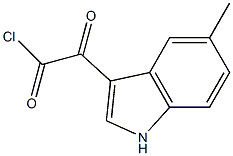1H-Indole-3-acetyl chloride, 5-methyl-a-oxo-