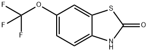 2-Hydroxy-6-trifluoromethoxybenzothiazole Struktur
