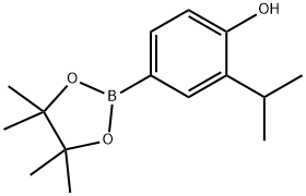 4-Hydroxy-3-isopropylphenylboronic acid pinacol ester Struktur