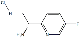 (R)-1-(5-FLUOROPYRIDIN-2-YL)ETHANAMINE HYDROCHLORIDE Struktur