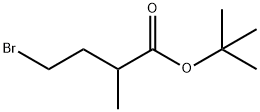 tert-butyl 4-bromo-2-methylbutanoate Struktur
