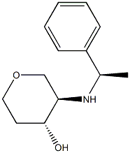 (3S,4S)-3-((S)-1-PHENYLETHYLAMINO)TETRAHYDRO-2H-PYRAN-4-OL
