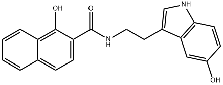 1-Hydroxy-N-[2-(5-hydroxy-1H-indol-3-yl)ethyl]-2-naphthalenecarboxamide price.