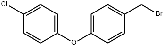 1-(bromomethyl)-4-(4-chlorophenoxy)benzene Struktur