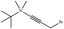 (3-bromoprop-1-yn-1-yl)(tert-butyl)dimethylsilane Struktur