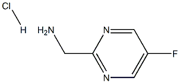 (5-Fluoropyrimidin-2-yl)methanamine hydrochloride Structure