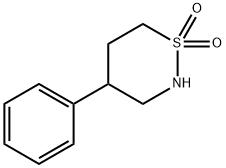 4-phenyl-1,2-thiazinane 1,1-dioxide Struktur