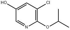 5-chloro-6-isopropoxypyridin-3-ol Struktur